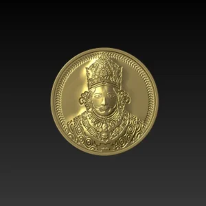 Khatu Shyam Ji 3D king coins