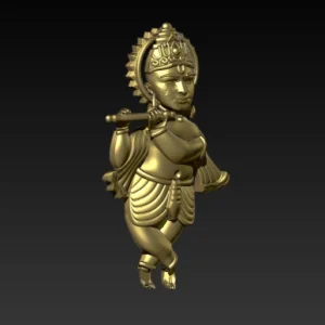 Krishna Pendant / 3D Print Model FREE