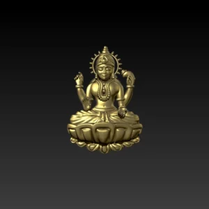 Indian God Laxmi Ji 3D model