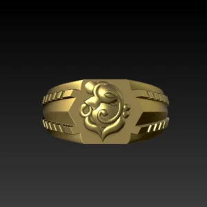 Gannesh ring 3D ring