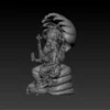 Narsingh murti 3d model Jewlery designer STL FILE. - Image 2