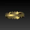 peacock tail ring 3D murti - Image 2