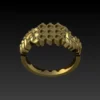 peacock tail ring 3D murti - Image 4
