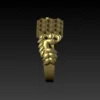 peacock tail ring 3D murti - Image 5