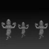 Traditional Bengali woman hand up with shankha 3D model using Jewlery designer. - Image 4