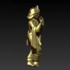 lord Krishna murti 3d model pendant set Jewlery designer STL FILE. - Image 6