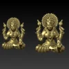 Two Meenakshi murti 3D model using Jewlery designer. - Image 4