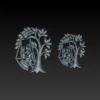 Tree with radha krishna 3D pendant - Image 5