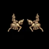 Krishna and balaram ride a horse 3D model using Jewlery designer. - Image 8