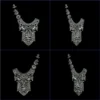 3d model laxmi ji krishna murti pendant peacock necklace stl file - Image 271