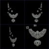 3d model laxmi ji krishna murti pendant peacock necklace stl file - Image 50