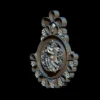Radhakrishna 3D model pendant stl cad file jewelry - Image 8