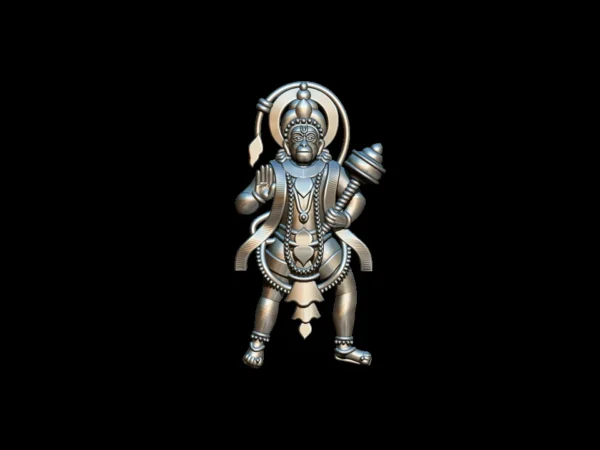 Bajrangbali 3D model Hanuman STL file - Image 9