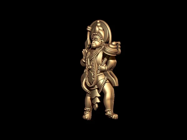 Bajrangbali 3D model Hanuman STL file - Image 10