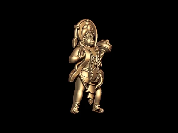 Bajrangbali 3D model Hanuman STL file - Image 12