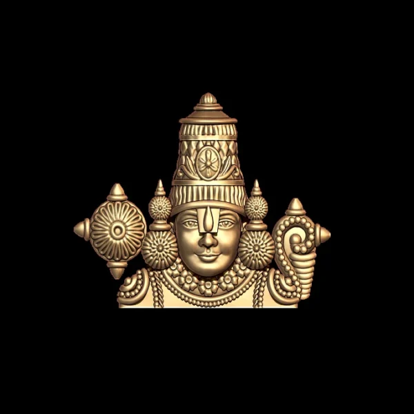 Tirupati face 3D model 3D Printing Models