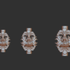 48 piece 3D model MOGAPPU Jewlery design 3dm FILE download - Image 13