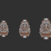 48 piece 3D model MOGAPPU Jewlery design 3dm FILE download - Image 11