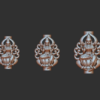 48 piece 3D model MOGAPPU Jewlery design 3dm FILE download - Image 14