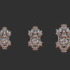 48 piece 3D model MOGAPPU Jewlery design 3dm FILE download - Image 19