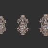 48 piece 3D model MOGAPPU Jewlery design 3dm FILE download - Image 8