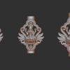 48 piece 3D model MOGAPPU Jewlery design 3dm FILE download - Image 20