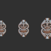 48 piece 3D model MOGAPPU Jewlery design 3dm FILE download - Image 23