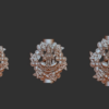 48 piece 3D model MOGAPPU Jewlery design 3dm FILE download - Image 27