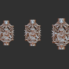 48 piece 3D model MOGAPPU Jewlery design 3dm FILE download - Image 37