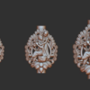48 piece 3D model MOGAPPU Jewlery design 3dm FILE download - Image 49