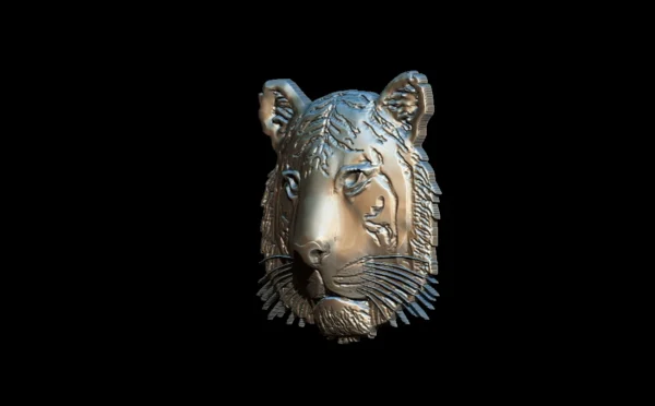 Tiger design 3D STL and 3DM file 3D Print Files - Image 6