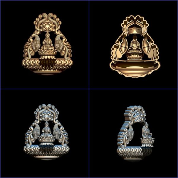 Indian God Murti 3D Model Printable - 42 Piece STL File. - Image 12