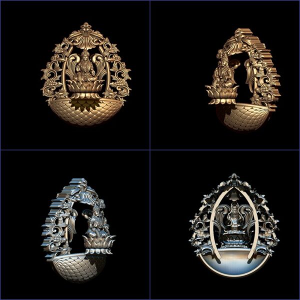 Indian God Murti 3D Model Printable - 42 Piece STL File. - Image 16