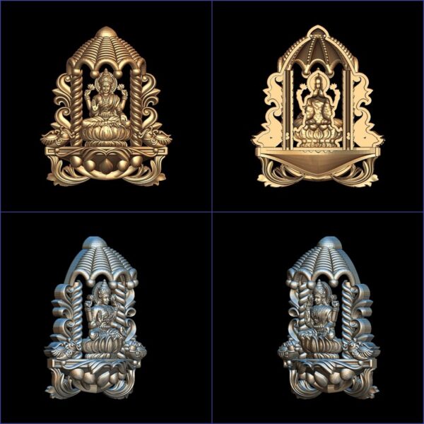 Indian God Murti 3D Model Printable - 42 Piece STL File. - Image 3
