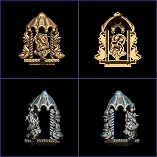 Indian God Murti 3D Model Printable - 42 Piece STL File. - Image 25
