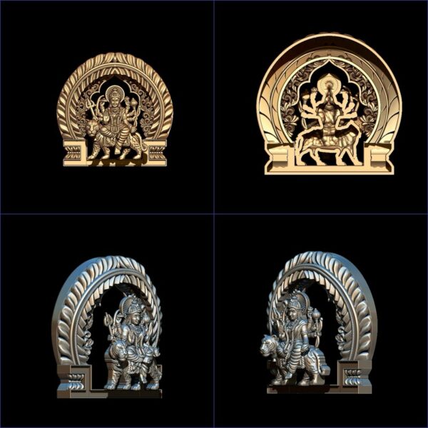 Indian God Murti 3D Model Printable - 42 Piece STL File. - Image 26