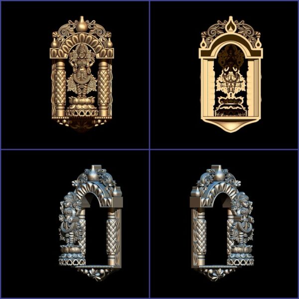 Indian God Murti 3D Model Printable - 42 Piece STL File. - Image 27