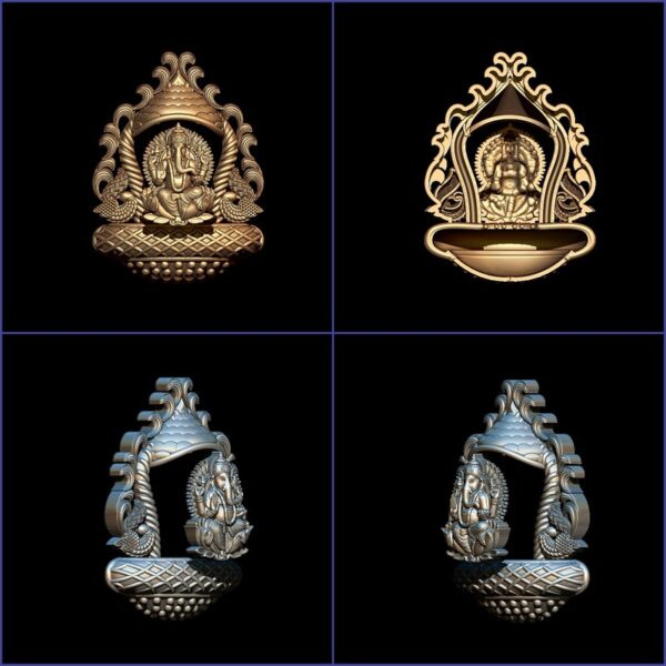 Indian God Murti 3D Model Printable - 42 Piece STL File. - Image 29