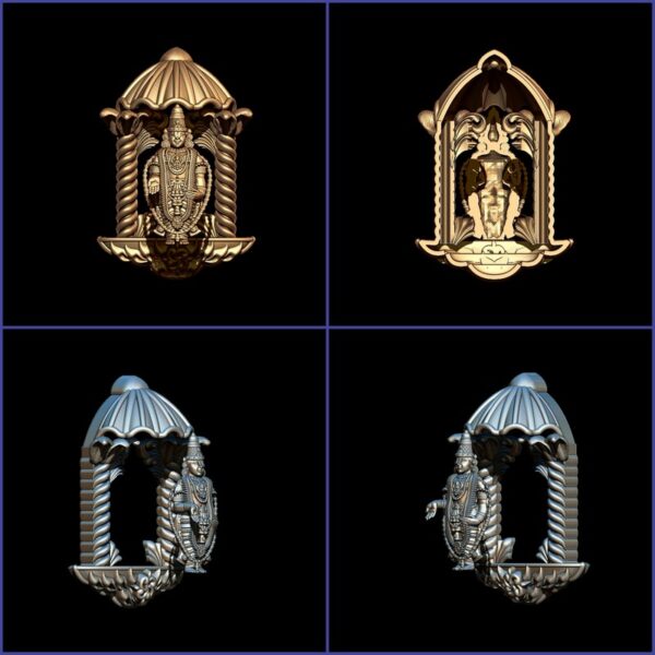 Indian God Murti 3D Model Printable - 42 Piece STL File. - Image 30