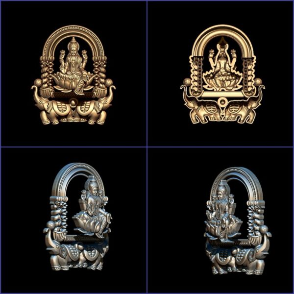 Indian God Murti 3D Model Printable - 42 Piece STL File. - Image 31