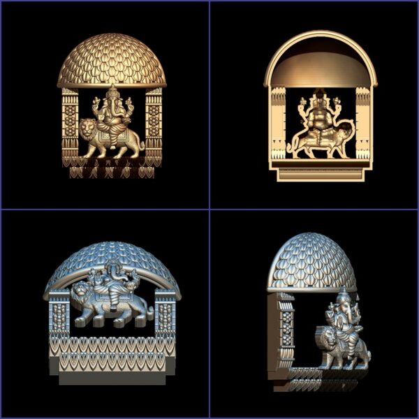 Indian God Murti 3D Model Printable - 42 Piece STL File. - Image 34