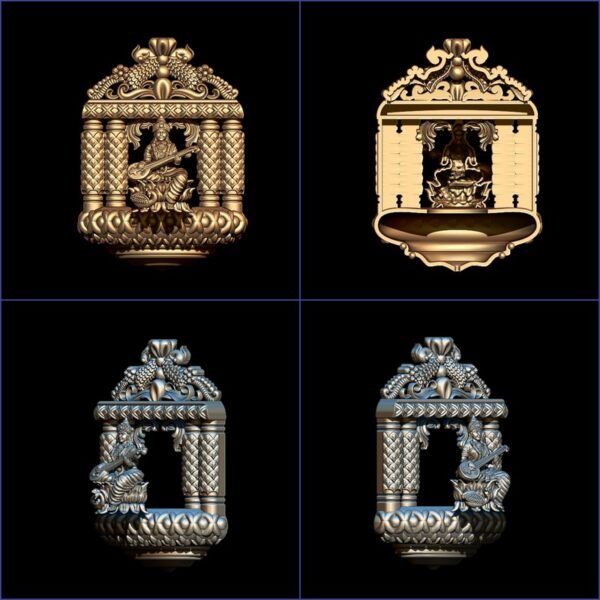 Indian God Murti 3D Model Printable - 42 Piece STL File. - Image 36