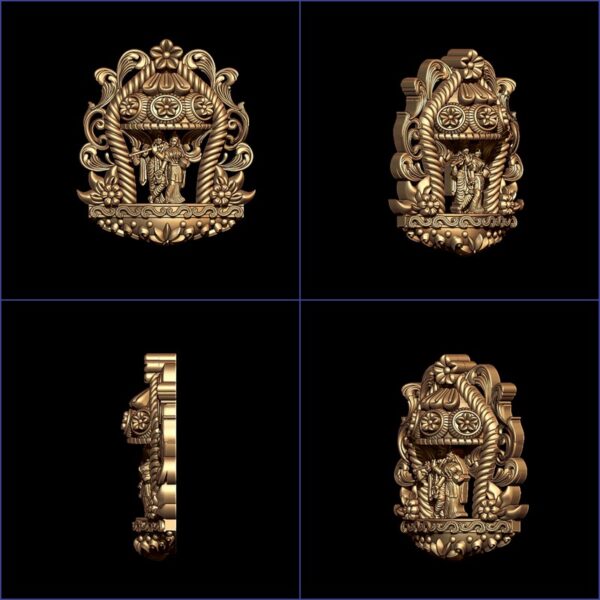Indian God Murti 3D Model Printable - 42 Piece STL File. - Image 5