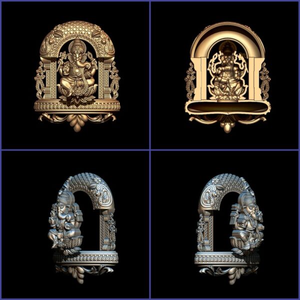 Indian God Murti 3D Model Printable - 42 Piece STL File. - Image 40