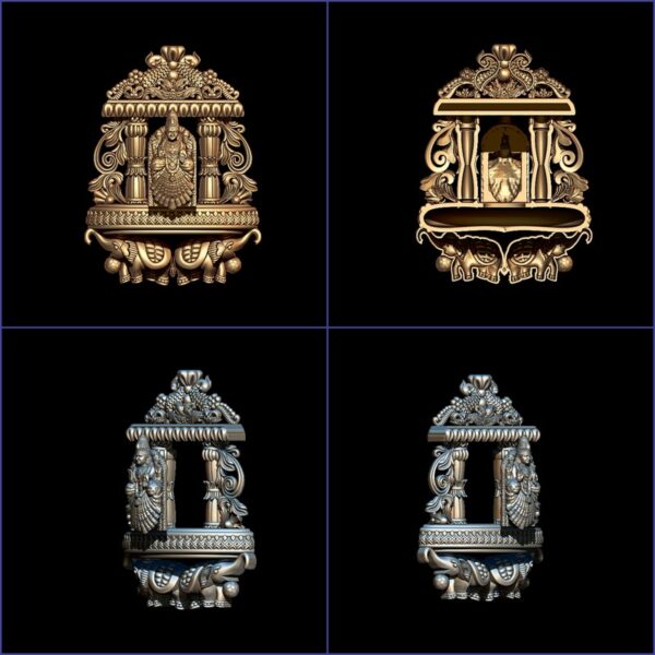 Indian God Murti 3D Model Printable - 42 Piece STL File. - Image 41
